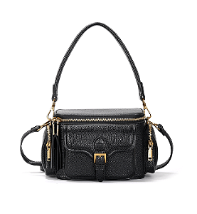 Bolsa Santa Lolla Floater Preta Alça De Ombro