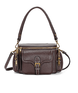 Bolsa Santa Lolla Floater Marrom Alça De Ombro