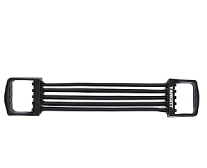 Elástico Extensor Tensão Ajustável 5 Vias Yangfit - Preto