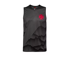 Regata Braziline Vasco Lift Masculina - Preto