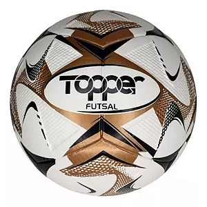 Bola De Salão Futsal Topper Slick Colorful Adulto Oficial Cor Marrom