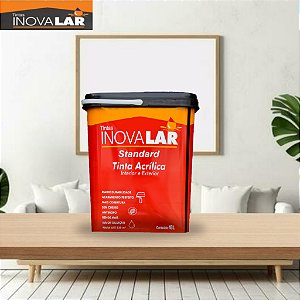 Tinta Acrílica Standard Inovalar Antimofo Sem Cheiro 18l