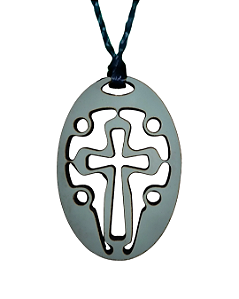 Cruz do Catequista - Azul Ciano