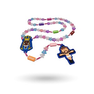 Terço infantil estrelas