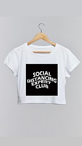 Cropped SDEC - 100% algodão branco