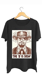 Camiseta DJANGO - 100% algodão corte a fio preta