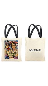 Ecobag com alça preta - 100% algodão - 30cmx40cm - SCARFACE POPART