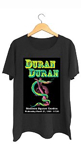 Camiseta DURAN DURAN - 100% algodão corte a fio preta