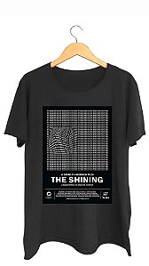 Camiseta THE SHINING - 100% algodão corte a fio preta