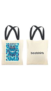 Ecobag com alça preta - 100% algodão - 30cmx40cm - WEEZER