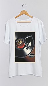 Camiseta PATHÉ - 100% algodão corte a fio branca