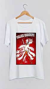 Camiseta FOLIES BERGERE - 100% algodão corte a fio branca