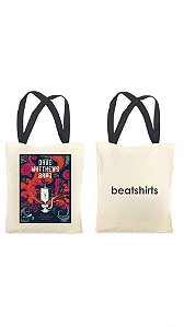 Ecobag com alça preta - 100% algodão - 30cmx40cm - DAVE MATTHEWS BAND
