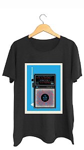 Camiseta THE BLACK KEYS I - 100% algodão corte a fio preta