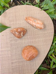 Pedra Rolada Calcita Laranja - Criatividade, Alegria e Entusiasmo