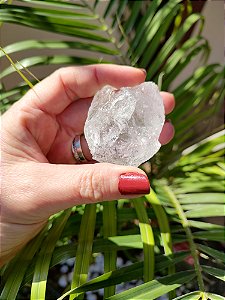 Pedra Bruta Quartzo Cristal - Amplificação Energética, Clareza e Purificação