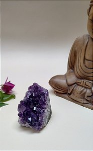 Drusa de Ametista P-26 – Conexão Espiritual, Intuição, Transmutação de Energias