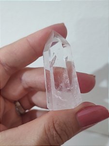 Ponta de Quartzo Cristal Mini – Amplificação Energética, Clareza e Purificação