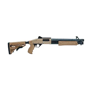 ESPINGARDA MILITARY 3.0 RT 14" TAN - (com acessório)