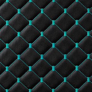 Courvin Automotivo Diamante Preto/Verde 1.00 x 1.40