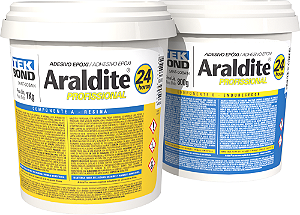Cola epoxi Araldite profissional  e industrial 24 hs 1,800kg