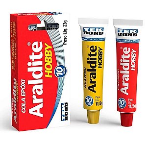 Cola Araldite Epóxi Hobby 10min. 23g