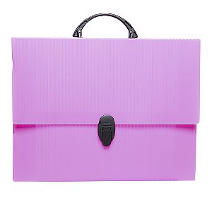 MALETA 205 NOVAONDA 380X280X45MM  - ROSA POLIBRAS