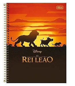 CADERNO REI LEÃO DISNEY 1 MATÉRIA 80F TILIBRA