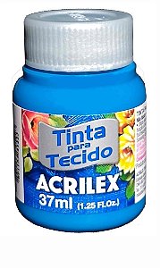 TINTA TECIDO ACRILEX 37ML - 501 TURQUESA