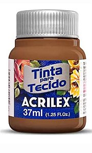 TINTA TECIDO ACRILEX 37ML - 531 MARROM
