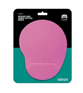 MOUSE PAD HOME OFFICE ROSA LETRON