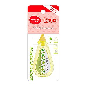 FITAS DECORATIVA LOVE TREVO (5MMX5M) MOLIN