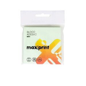 BLOCO ADESIVO 76X76 LINHA HOPE MAXPRINT