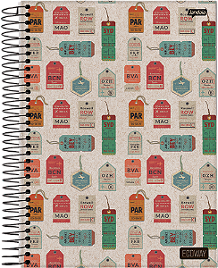 CADERNO ESP. UNIVERSITÁRIO 160FLS 10 MATERIAS ECO WAY  JANDAIA