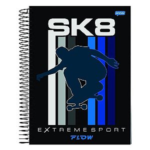 CADERNO ESP UNIVERSÍTÁRIO 1 MATÉRIA 80FLS FLOW  JANDAIA