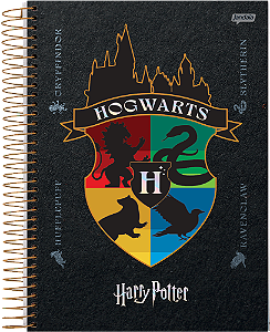 CADERNO ESPIRAL UNIVERSITÁRIO  96FLS HARRY POTTER  JANDAIA