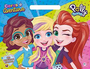 LIVRO BLOCAO PARA COLORIR CORES E AVENTURA POLLY 48F