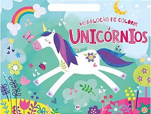 LIVRO BLOCÃO PARA COLORIR UNICORNIOS 48F