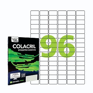 ETIQUETA COLACRIL A4 CA4348 96E C/100F