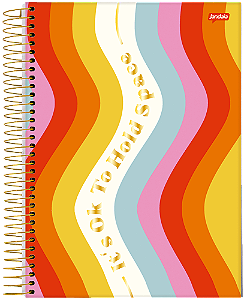 CADERNO UNIVERSITARIO 15F 240FLS WISH JANDAIA