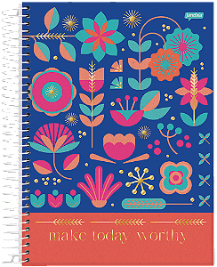 CADERNO UNIVERSITÁRIO 10M 160FLS ECO LINEA JANDAIA