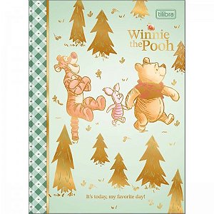 CADERNO BROCHURA COLEGIAL POOH 80F TILIBRA