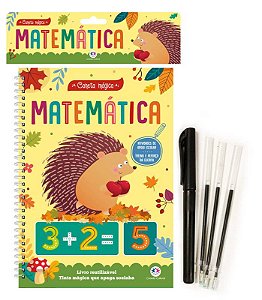 LIVRO MATEMÁTICA C/ CANETA MÁGICA