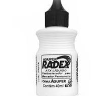 TINTA MARCADOR PERMANENTE REABASTECEDOR 40ML PRETO RADEX