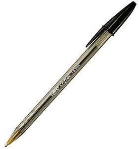 CANETA ESFEROGRAFICA CRISTAL BOLD PRETA 1.6MM BIC