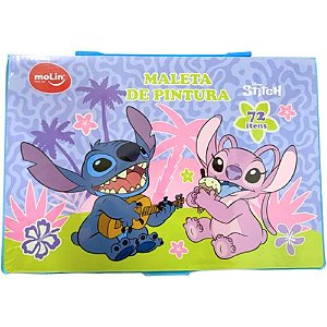 MALETA DE PINTURA 72 ITENS STITCH MOLIN