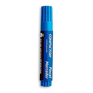Marcador Permanente Azul Compactor