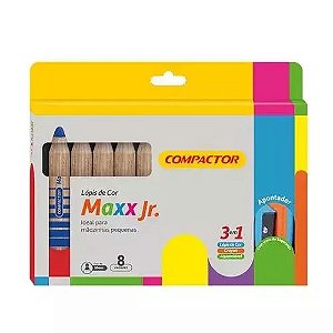 Lapis de Cor Maxx Jr. Teen C/8 Compactor