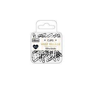 CLIPS  WEST VILLAGE 28MM C/100 UND