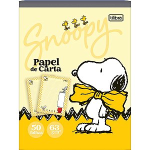 PAPEL DE CARTA SNOOPY 50F